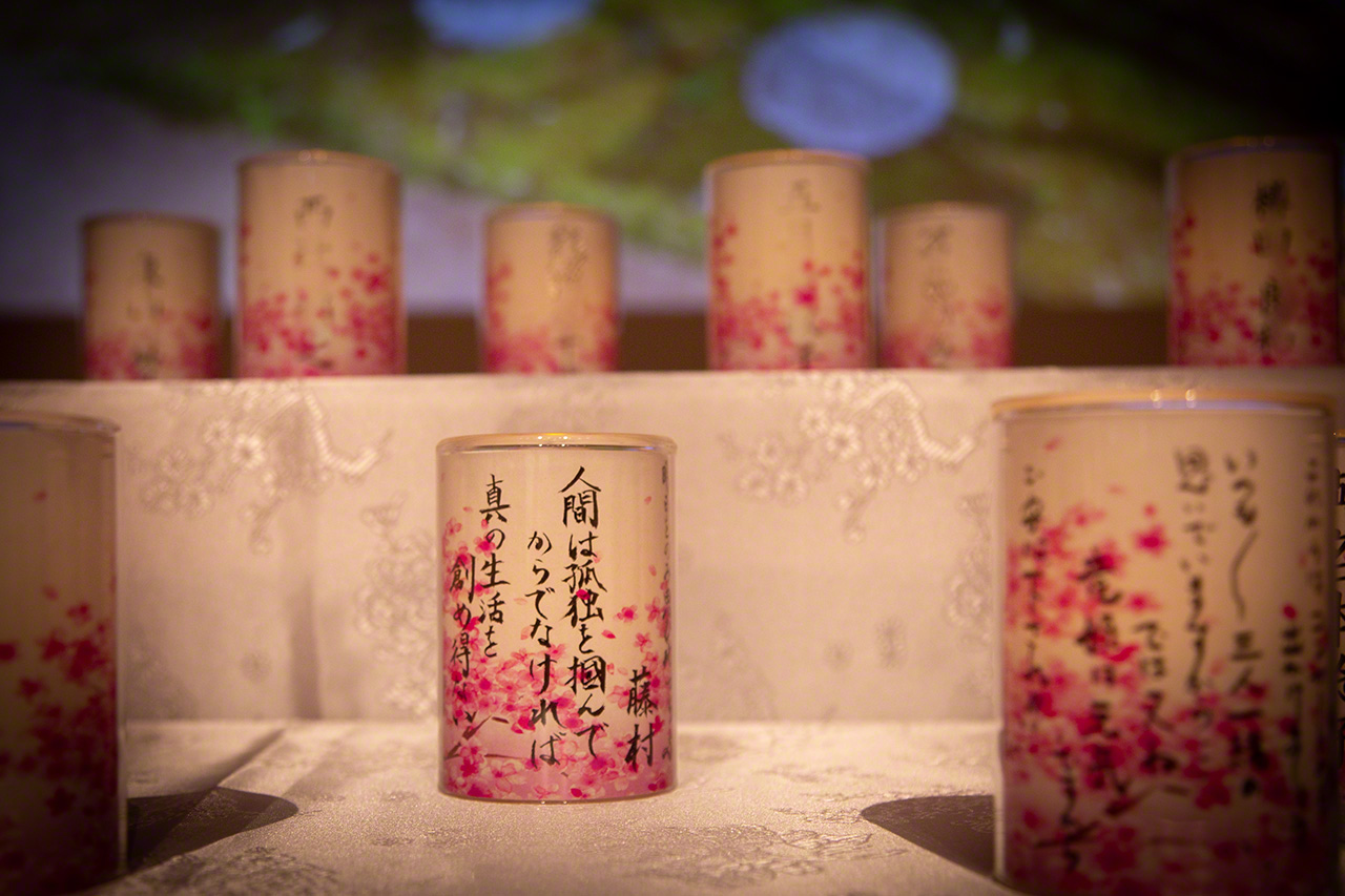 会員から届いたメッセージ献灯