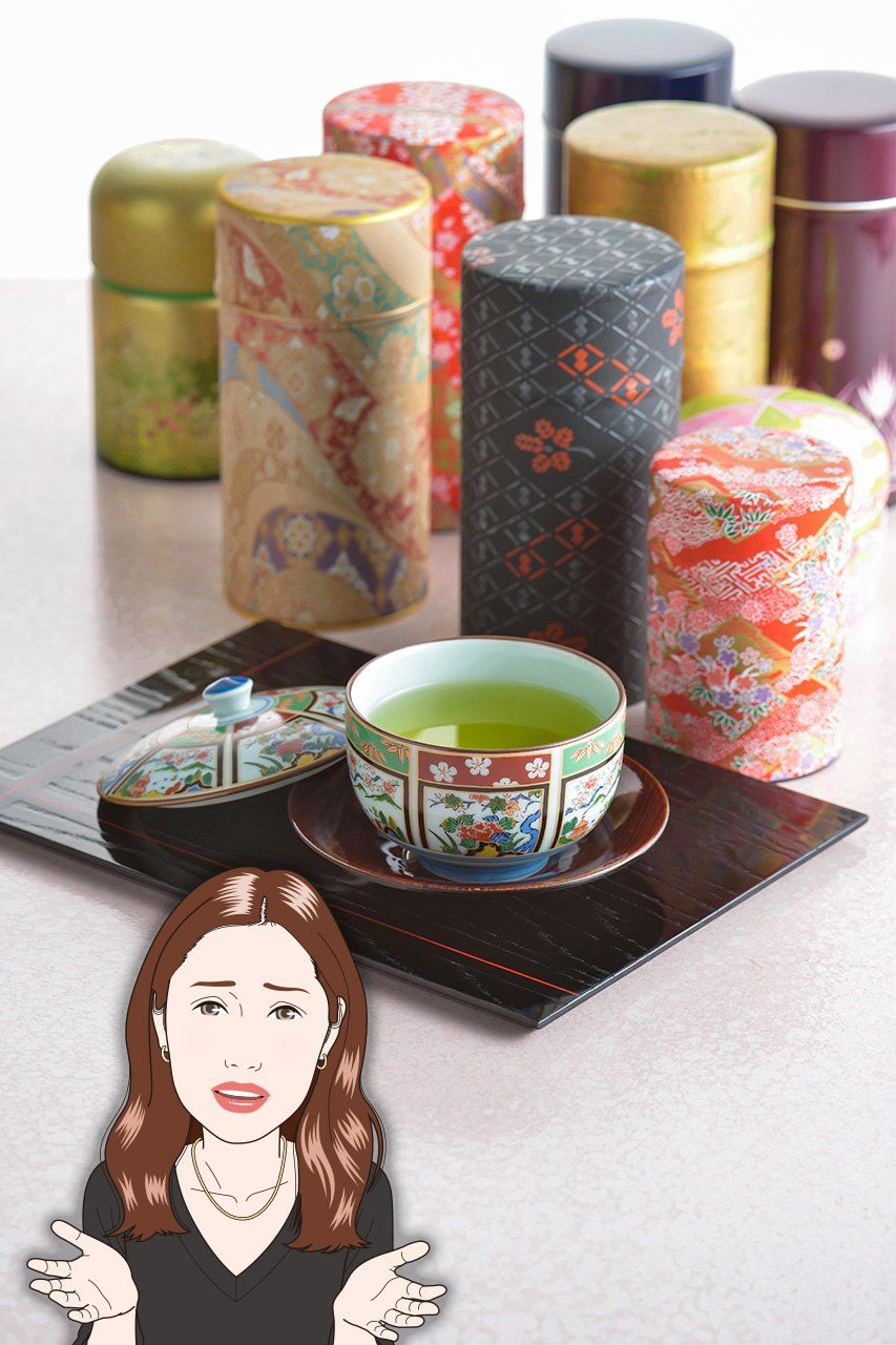 缶入りの煎茶(PIXTA)